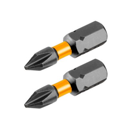INGCO Impact Bit PH1 x 25 mm (2 Stück)