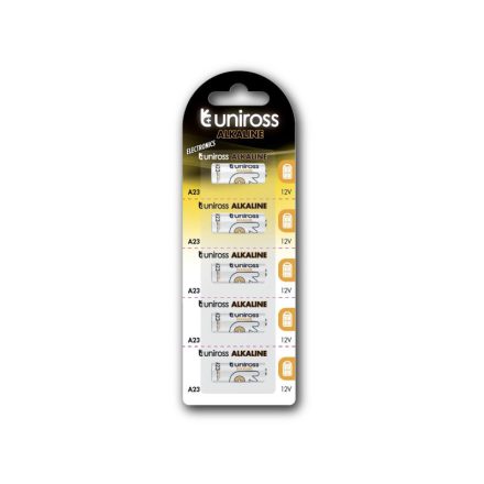 UNIROSS A23/23A Alkalibatterie 12 V (5 Stück)