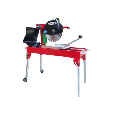 FLEXMANN Ziegeltrenner / Steinschneider mit Trennscheibe, einziehbarem Bein, 2,2 kW / 230 V