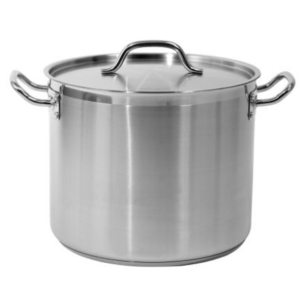 YATO GASTRO Topf mit Deckel 20,9 Liter 320 x 260 mm Edelstahl
