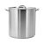 YATO GASTRO Topf mit Deckel 98,2 Liter 500 x 500 mm Edelstahl