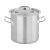 YATO GASTRO Topf mit Deckel 6 Liter 200 x 200 mm Edelstahl