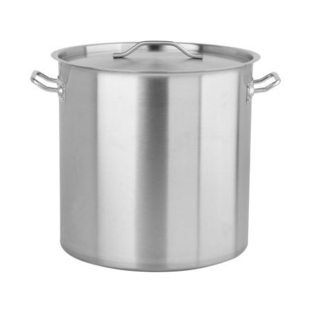 YATO GASTRO Topf mit Deckel 71 Liter 450 x 450 mm Edelstahl