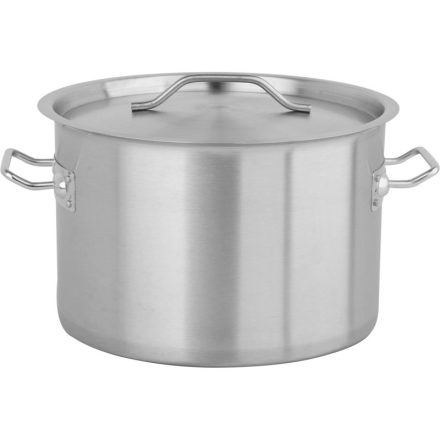 YATO GASTRO Topf mit Deckel 17 Liter 320 x 220 mm Edelstahl