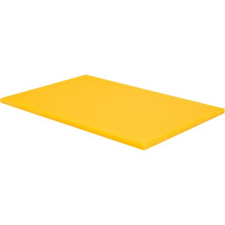 YATO GASTRO Schneidebrett 450 x 300 x 13 mm PE gelb