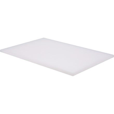 YATO GASTRO Schneidebrett 450 x 300 x 13 mm PE weiß