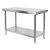 YATO GASTRO Inox-Arbeitstisch mit unterer Ablage