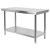 YATO GASTRO Inox-Arbeitstisch mit unterer Ablage