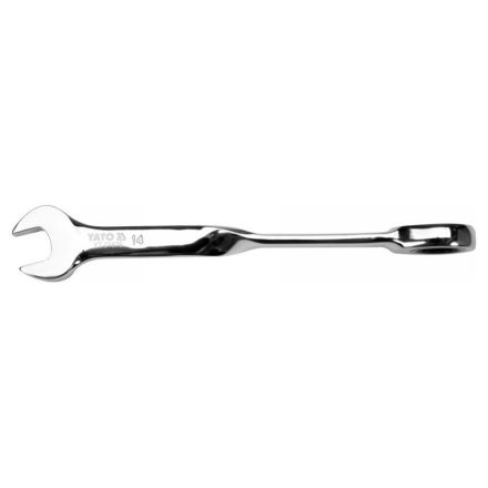 YATO Ratschen-Kombi-Gabelschlüssel 14 mm CrV