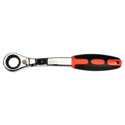 YATO Ratschen-Ringschlüssel 20 mm / 250 mm CrV