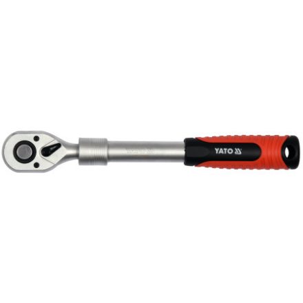 YATO Ratschenstange 1/2" 305-445 mm 72T Teleskop-Crv
