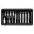 YATO Torx-Bit-Set 15-teilig 1/2": T20-T55