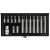 YATO Torx-Bit-Set 15-teilig 1/2": T20-T55