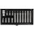 YATO Bit-Set 15-teilig (Inbus) H4-H12 1/2"