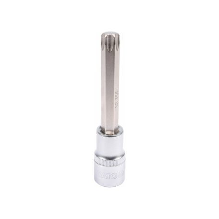 YATO Langer Bit-Steckschlüssel Torx 1/2" T55 CrV