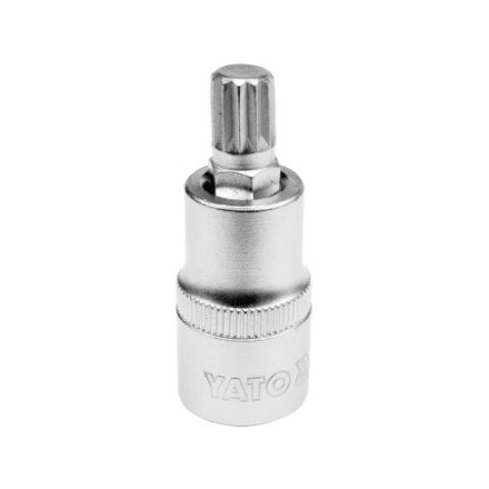 YATO Bit-Steckschlüssel Spline 1/2" M10 CrV