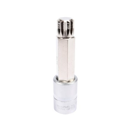 YATO Langer Bit-Steckschlüssel Spline 1/2" M17 CrV