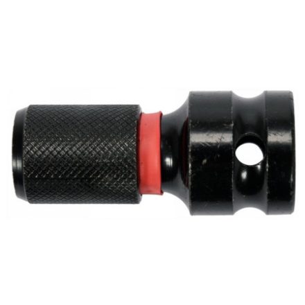 YATO Bitspitzenadapter 1/2" Vierkant->1/4" Sechskant 50 mm (für hohes Drehmoment)