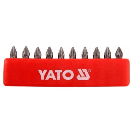 YATO Bitspitzen-Set 10-teilig PH1 25 mm