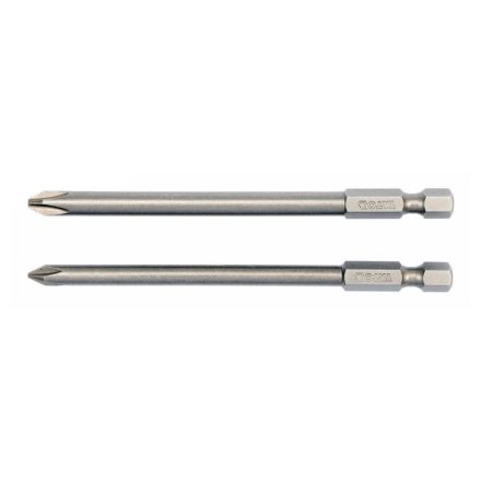 YATO Bitspitzen-Set 2-teilig PH1 PH2 100 mm