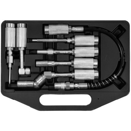YATO Adapterset für 7-teilige 1/4" Schmiernippel
