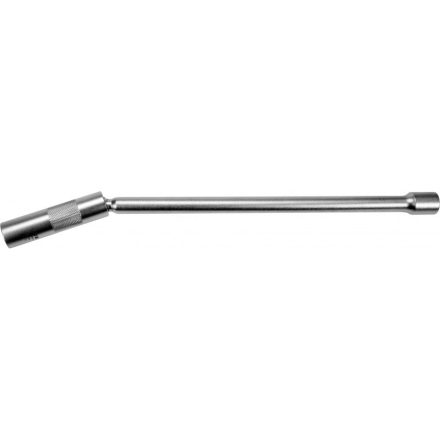 YATO Zündkerzenschlüssel mit aufklappbarem Verlängerungsschaft 14 mm 3/8" magnetisch CrV