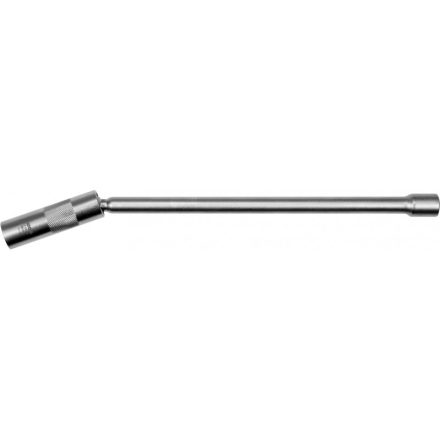 YATO Zündkerzenschlüssel mit aufklappbarem Verlängerungsschaft 16 mm 3/8" magnetisch CrV