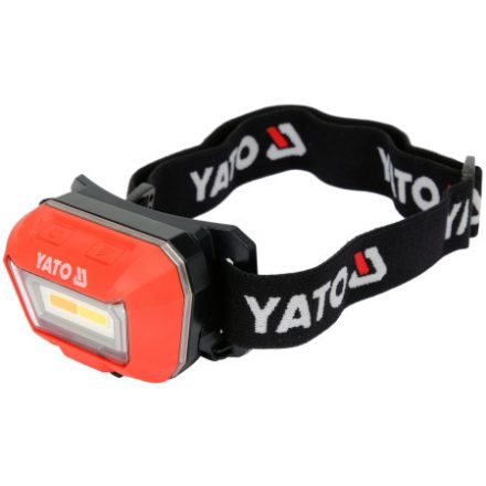 YATO Akku LED Stirnlampe 160 lm