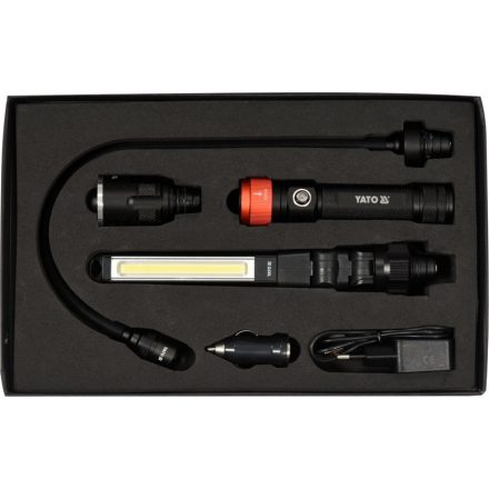 YATO Akku-LED-Lampe 3 in 1 380 Lumen