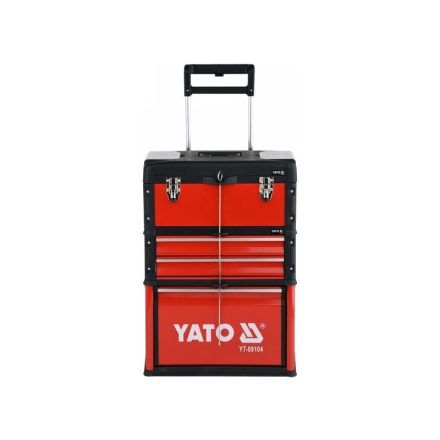 YATO Modularer Werkzeugwagen mit Werkzeugen 78 Teile