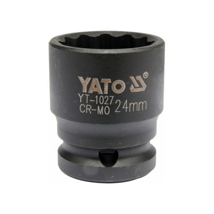 YATO Maschinensteckschlüssel 1/2" 24 mm CrMo