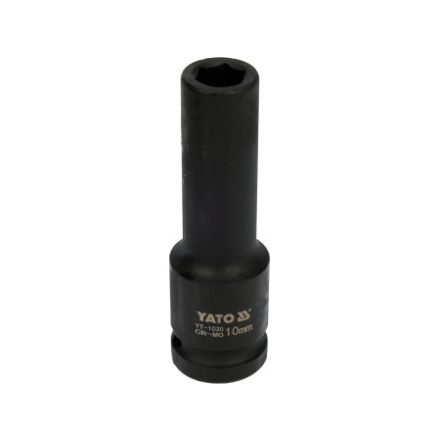 YATO Maschinenlanger Steckschlüssel 1/2" 10 mm CrMo