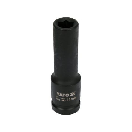 YATO Maschinenlanger Steckschlüssel 1/2" 11 mm CrMo