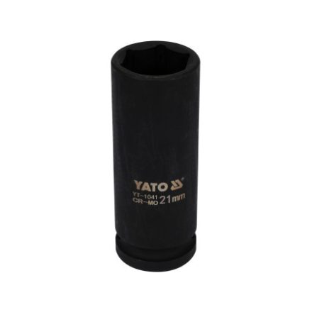 YATO Maschinenlanger Steckschlüssel 1/2" 21 mm CrMo