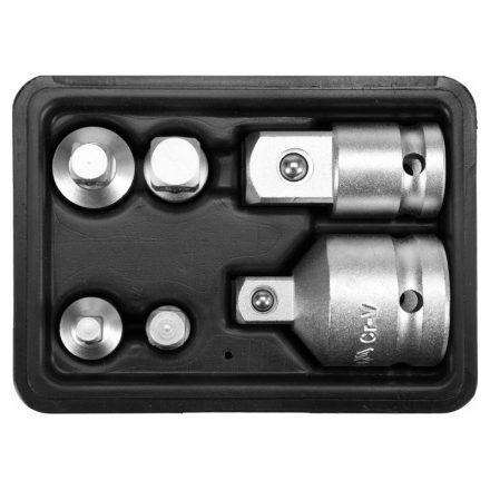 YATO Steckschlüssel-Adaptersatz 6-teilig CrV