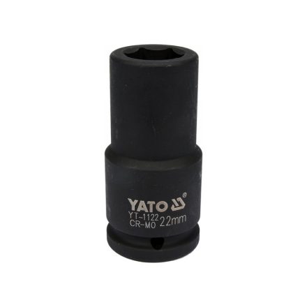 YATO Maschinenlanger Steckschlüssel 3/4" 22 mm CrMo
