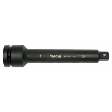 YATO Maschinen-Steckschlüssel-Verlängerungsschaft und Adapter 3/4" -> 1" 250 mm CrMo