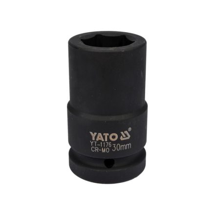 YATO Maschinenlanger Steckschlüssel 1" 30 mm CrMo