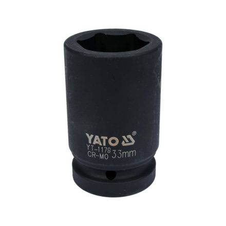 YATO Maschinenlanger Steckschlüssel 1" 33 mm CrMo