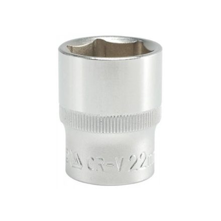 YATO Steckschlüssel 1/2" 19 mm CrV