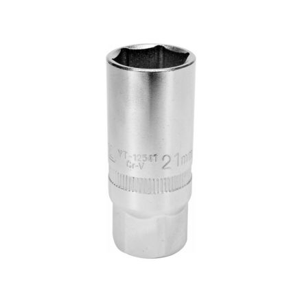 YATO Zündkerzenschlüssel 1/2" 21 mm / 64 mm CrV