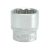 YATO Steckschlüssel 12 abgewinkelt 1/2" 32 mm CrV