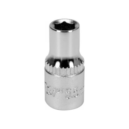 YATO Steckschlüssel 1/4" 5,5 mm CrV