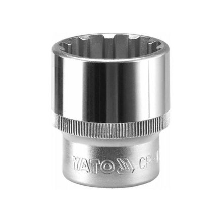 YATO Steckschlüssel Spline 1/2" 32 mm CrV