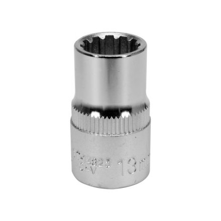 YATO Steckschlüssel Spline 1/2" 13 mm CrV