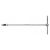 YATO T-förmige Kurbel mit Scharnier 3/8" 450 mm CrV