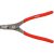 YATO Seegerzange 210 mm außen gebogen
