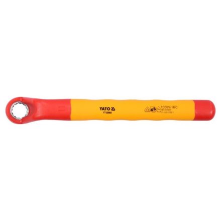 YATO Gebogener Sternschlüssel 11 mm / 170 mm CrV isoliert bis 1000 V