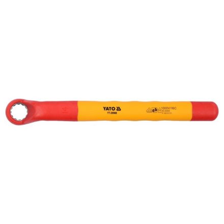 YATO Gebogener Sternschlüssel 14 mm / 205 mm CrV isoliert bis 1000 V