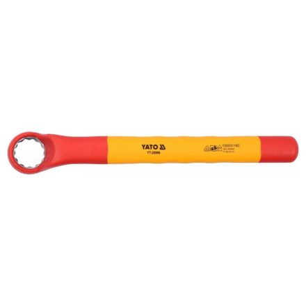 YATO Gebogener Sternschlüssel 24 mm / 265 mm CrV isoliert bis 1000 V